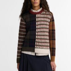 Barbour Ashfort Patchwork Crew Neck Jumper - 10