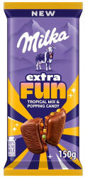 Milka Extra Fun Tropical Mix & Popping Candy 150g