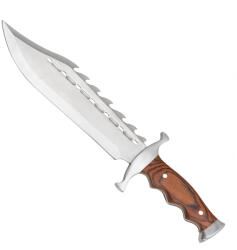 Depox Cutit de vanatoare, Bowie Wood, 38 cm , teaca inclusa (3114)