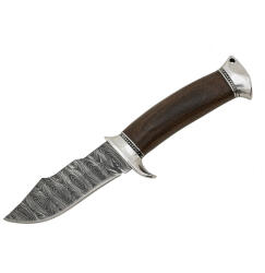 DEPOX Cutit de vanatoare, DEPOX®, 24 cm, maner lemn, maro (3108)