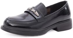 PASS Collection Pantofi dama eleganti din piele naturala lacuita, PASS Collection 1M590014A 01-L, negru