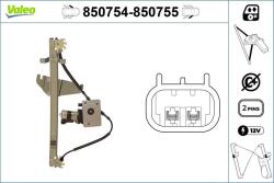 VALEO Mecanism actionare geam VALEO 850755 (850755)