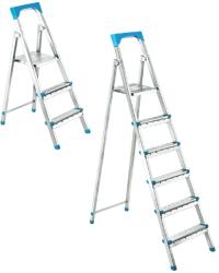 SCULE365 Scara otel 7 trepte, 6+1, 146cm, 120kg, 7, 3kg, pliabila, Perilla 11006 (B7142)