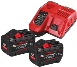Milwaukee Set de acumulatori și încărcător M18 FORGE Milwaukee M18 FORGENRG-122