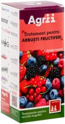 Agrii PACHET ARBUSTI FRUCTIFERI R - 2 Tratamente, Pentru 10L Apa - Pachet Complet Fungicide + Acaricide + Fertilizant - Făinăre, Rugini, Acarieni