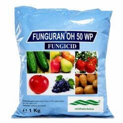 Mifalchim FUNGURAN OH 50 WP - Fungicid Cupric Contact - Mana, Rapan, Foc Bacterian - Vita de Vie, Pomi, Legume, Cartof 1KG