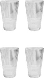 House Doctor Pahare de bere Slots 7, 8 cm transparente, 4 buc (900002259) Pahar
