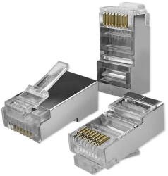 Qoltec 54556 RJ45 modular connector | CAT6 | FTP |Gold-plated contacts | 100 pieces (54556)