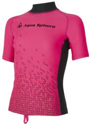 Aqua Sphere Tricou de damă aqua sphere bix rash guard pink/bright pink 16