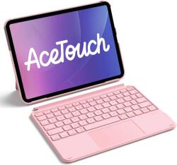 Inateck Husă Inateck cu tastatură, tastatură ultraușoară pentru iPad 10/11 generația A16 2025 11 inch, iPad Air 11" M3/M2 (2025/2024), Air 5/4, Pro 11 4/3/2/1, detașabilă, cu touchpad, QWERTZ, AceTouch KB-041