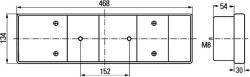 HELLA 2VD 008 204-131 - Combination Rearlight - HELLA-2VD 008 204-131 (HELLA2VD008204131)