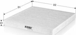 Tecneco Filters CK9787 - FILTRU AER CABINA - TECNECO - Tecneco Filters-CK9787 (TECNECOFILTERSCK9787)