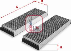 Sofima S 4153 CA - FILTRU. AER HABITACLU - compatibil Audi. Vw - Sofima-S 4153 CA (SOFIMAS4153CA)