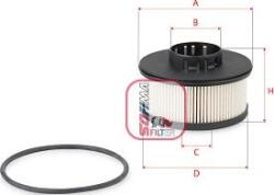 Sofima FILTRU COMBUSTIBIL - compatibil Citroen - Sofima-S 6201 NE (SOFIMAS6201NE)