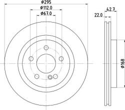 Textar 92286903 - Disc frana spate - stanga / dreapta - fara pivot de fixare a rotii MERCEDES A W176. CLA C117. CLA SHOOTING BRAKE X117. GLA X156. INFINITI Q30 2 - Textar-92286903 (TEXTAR92286903)