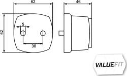 HELLA 2TM 357 012-011 - Stopuri spate - HELLA-2TM 357 012-011 (HELLA2TM357012011)