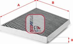 Sofima S 4133 CA - FILTRU. AER HABITACLU - compatibil Mercedes - Sofima-S 4133 CA (SOFIMAS4133CA)