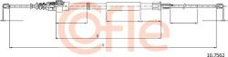 Cofle 10.7562 - Cablu, frana de parcare - CABLU. FRANA DE PARCARE - compatibil Audi - Cofle-10.7562 (COFLE107562)