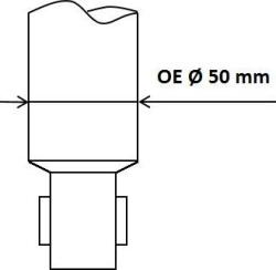 KYB 5550001 - Amortizor - KYB-5550001 - KYB-5550001 (KYB5550001)
