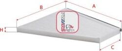 Sofima S 3584 C - FILTRU AER HABITACLU - compatibil Mercedes - Sofima-S 3584 C (SOFIMAS3584C)