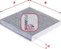 Sofima S 4306 CA - FILTRU AER HABITACLU CARBON ACTIV - compatibil Honda - Sofima-S 4306 CA (SOFIMAS4306CA)