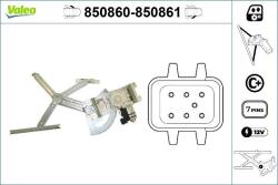 VALEO MECANISM ACTIONARE GEAM - compatibil Opel. Vauxhall - VALEO-850860 (VALEO850860)