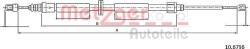 Metzger 10.6796 - CABLU FRANA DE PARCARE - compatibil Chevrolet. Opel - Metzger-10.6796 (METZGER106796)