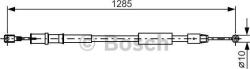 Bosch 1 987 482 026 - Cablu, frana de parcare - Cablu frana de mana spate stanga 1285mm - 1035mm MERCEDES VIANO W639. VITO - MIXTO W639. VITO W639 2.0D - 3.7 09.03 - - BOSCH-1 987 482 026 (BOSCH1987482026)