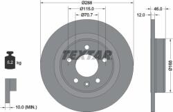 Textar 92314603 - Disc frana spate - stanga / dreapta - OPEL INSIGNIA B. INSIGNIA B COUNTRY. INSIGNIA B GRAND SPORT 1.5 - 2.0D 03.17 - - Textar-92314603 (TEXTAR92314603)
