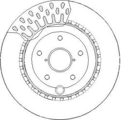 Textar PRO - compatibil Subaru - Textar-92243703 (TEXTAR92243703)