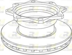 FEBI Bilstein 14249 - Disc frana - Brake Disc - FEBI Bilstein-14249 (FEBIBILSTEIN14249)