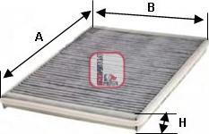 Sofima S 4102 CA - Filtru, aer habitaclu - Sofima-S 4102 CA (SOFIMAS4102CA)