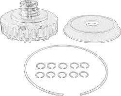 VAG 02E398029B - FD KIT AMBREIAJ - PT MODEL CU C. V. 6 TREPTE DSG - O. E. VAG - compatibil Audi. Seat. Skoda. Vw - VAG-02E398029B (VAG02E398029B)