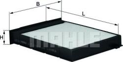 MAHLE LA 175 - Filtru, aer habitaclu - MAHLE-LA 175 (MAHLELA175)