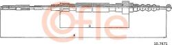 Cofle 10.7471 - Cablu, frana de parcare - CABLU. FRANA DE PARCARE - compatibil 191609721F - Cofle-10.7471 (COFLE107471)