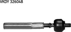 SKF VKDY 326048 - Articulatie axiala, cap de bara - ARTICULATIE AXIALA CAP DE BARA - compatibil Renault - SKF-VKDY 326048 (SKFVKDY326048)