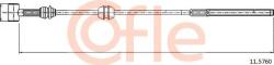Cofle 11.5760 - Cablu, frana de parcare - CABLU. FRANA DE PARCARE - compatibil 9225545 - Cofle-11.5760 (COFLE115760)