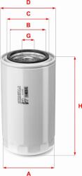 Sofima S 4820 R - Filtru ulei - Sofima-S 4820 R (SOFIMAS4820R)