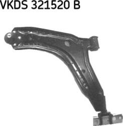 SKF VKDS 321520 B - Brat, suspensie roata - BRAT SUSPENSIE ROATA - compatibil Skoda - SKF-VKDS 321520 B (SKFVKDS321520B)