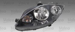 VALEO Far dreapta halogen. H1 - H7 - W5W. electric. cu motor. culoare semnalizator. transparent SEAT ALTEA. ALTEA X stanga LEON - VALEO-044090 (VALEO044090)