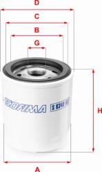 Sofima Filtru combustibil - Sofima-S 8340 NR (SOFIMAS8340NR)