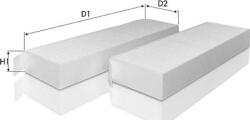Tecneco Filters CK1282-2 - Filtru, aer habitaclu - Tecneco Filters-CK1282-2 (TECNECOFILTERSCK12822)