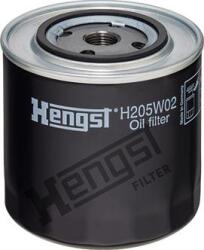 Hengst Filter H205W02 - Filtru ulei screwed MULTICAR M25. IVECO DAILY I. RVI B. ALFA ROMEO AR 6. AR 8. FIAT 131. 132. ARGENTA. DUCATO. RENAULT MASTER I. - Hengst Filter-H205W02 (HENGSTFILTERH205W02)