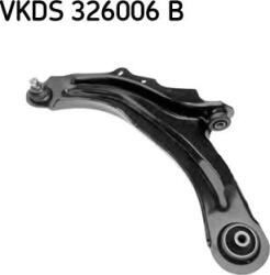 SKF VKDS 326006 B - Brat, suspensie roata - Brat suspensie fata stanga inferior - tansversal fata 16 mm RENAULT GRAND SCENIC III. MEGANE II. MEGANE III. - SKF-VKDS 326006 B (SKFVKDS326006B)