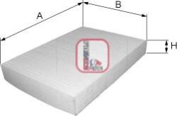 Sofima S 3145 C - FILTRU. AER HABITACLU - compatibil Hyundai. Kia - Sofima-S 3145 C (SOFIMAS3145C)