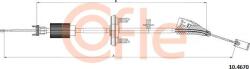 Cofle 92.10. 4670 - Cablu, frana de parcare - Cofle-92.10. 4670 (COFLE92104670)