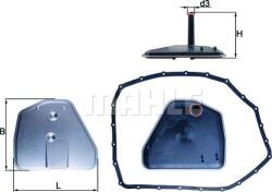 MAHLE HX 164D - Filtru hidraulic, cutie de viteze automata - Filtru ulei cutie viteze AUDI A4 B6. A4 B7. A6 ALLROAD C6. A6 C6. A8 D3. VW PHAETON 2.0 - 6.0 10.02 - 03.16 - MAHLE-HX 164D (MAHLEHX164D)