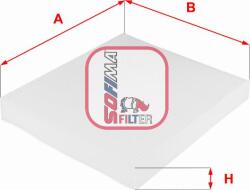 Sofima S 3031 C - FILTRU. AER HABITACLU - compatibil Audi. Seat. Skoda. Vw - Sofima-S 3031 C (SOFIMAS3031C)