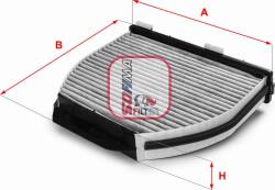 Sofima S 4163 CA - FILTRU. AER HABITACLU - compatibil Mercedes - Sofima-S 4163 CA (SOFIMAS4163CA)