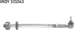 SKF VKDY 331043 - BARA DIRECTIE - compatibil Vw - SKF-VKDY 331043 (SKFVKDY331043)